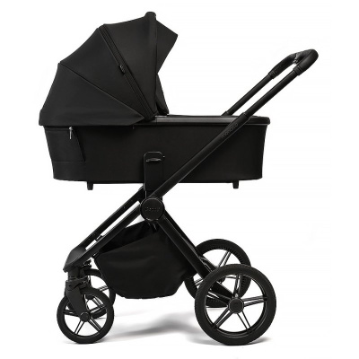 Коляска 2 в 1 Peppy Monaco Plus Black рама чёрная 01
